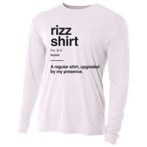 Funny Rizz Gen Z Gen Alpha Slang Charisma Meme Rizz Cooling Performance Long Sleeve Crew