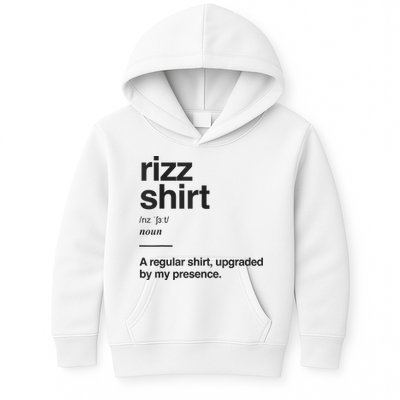 Funny Rizz Gen Z Gen Alpha Slang Charisma Meme Rizz Kids Hoodie
