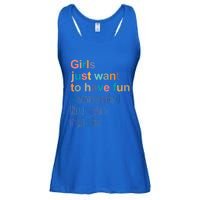 Feminist Rights Girls Just Want To Have Funcool Giftdamental Rights Cool Gift Ladies Essential Flowy Tank