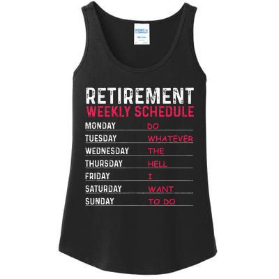 Funny Retirement Gift For Women Cool Retired Retiree Ladies Essential Tank