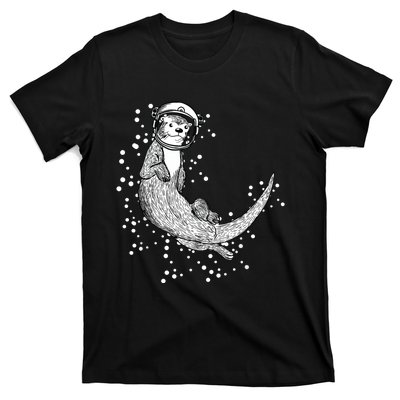 Ferret Rodent Gnawer Space Planet Universe T-Shirt