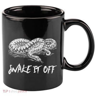 Funny Reptile Gift Snake It Off Meme Hognose Gift 11oz C Handle Ceramic Mug