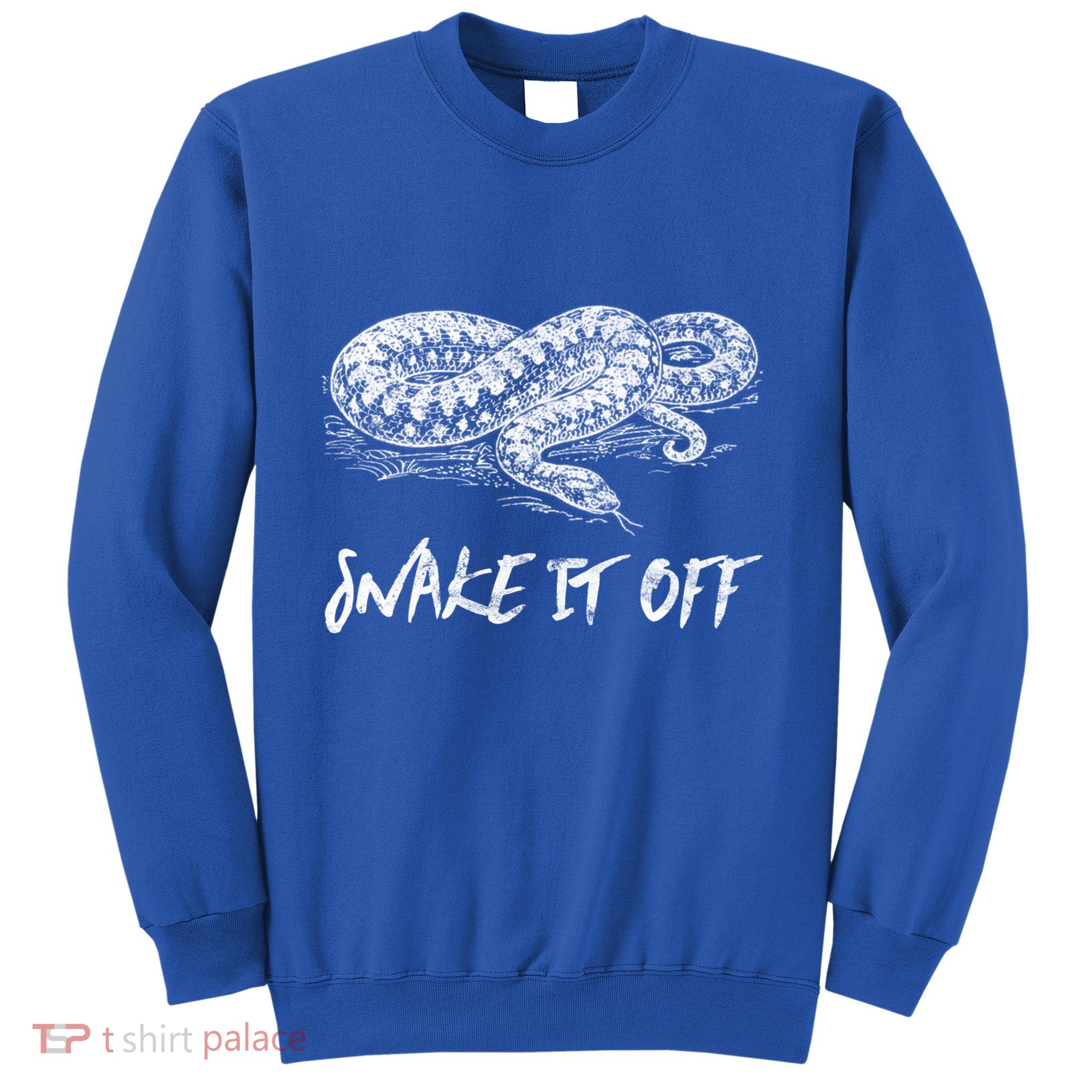 Funny Reptile Gift Snake It Off Meme Hognose Gift Sweatshirt