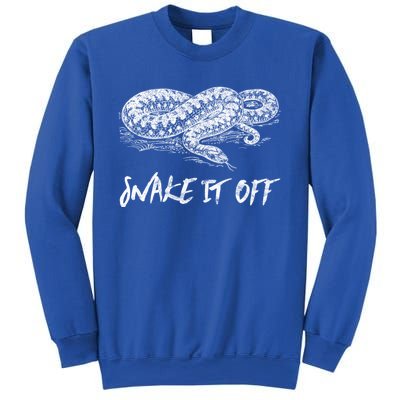 Funny Reptile Gift Snake It Off Meme Hognose Gift Sweatshirt