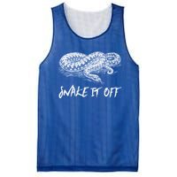 Funny Reptile Gift Snake It Off Meme Hognose Gift Mesh Reversible Basketball Jersey Tank