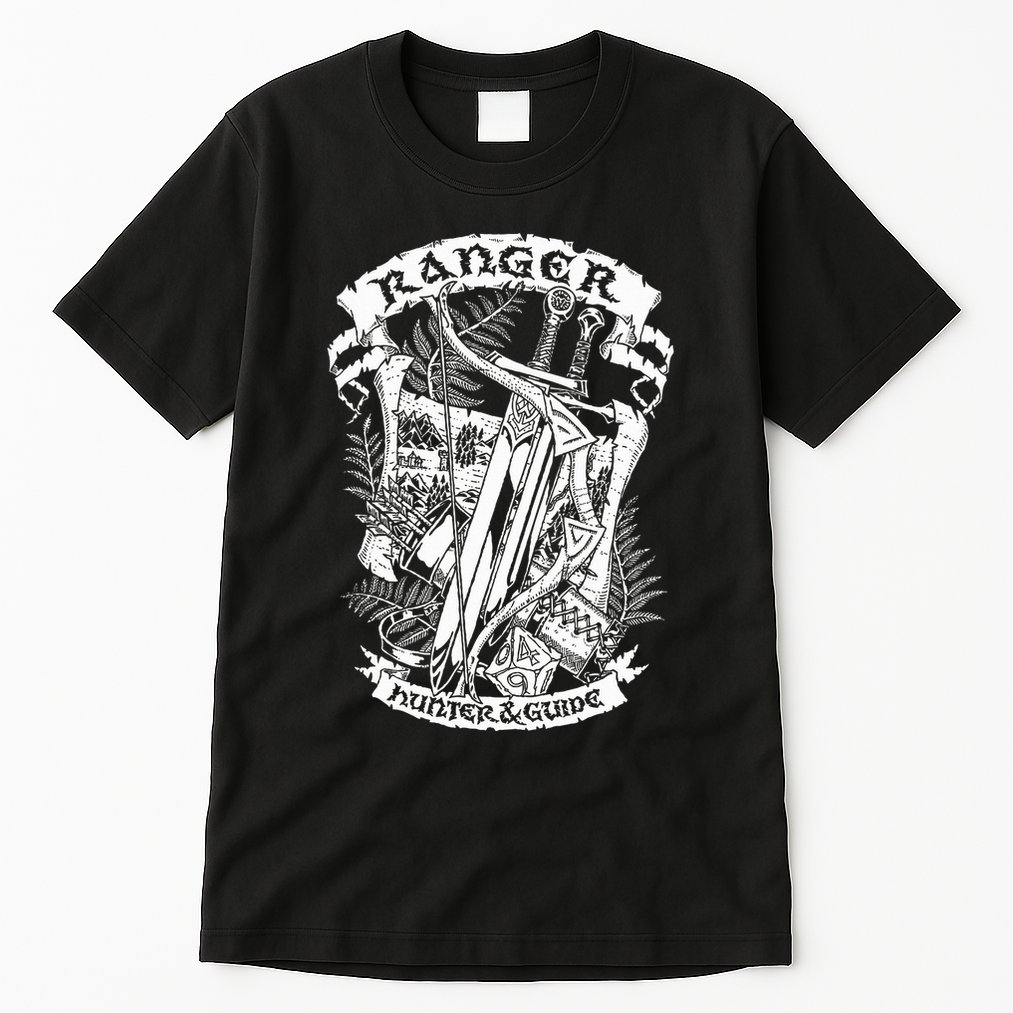 Fantasy Roleplaying Game Ranger Tall T-Shirt