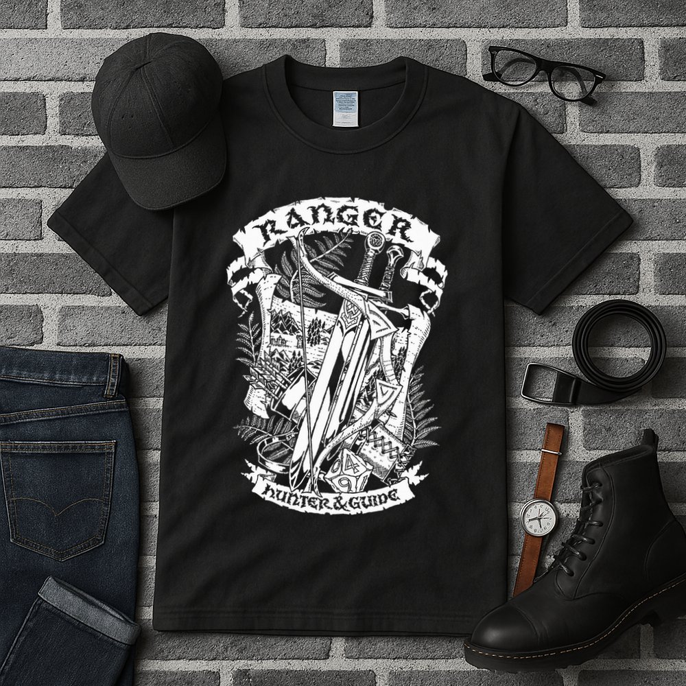 Fantasy Roleplaying Game Ranger Tall T-Shirt