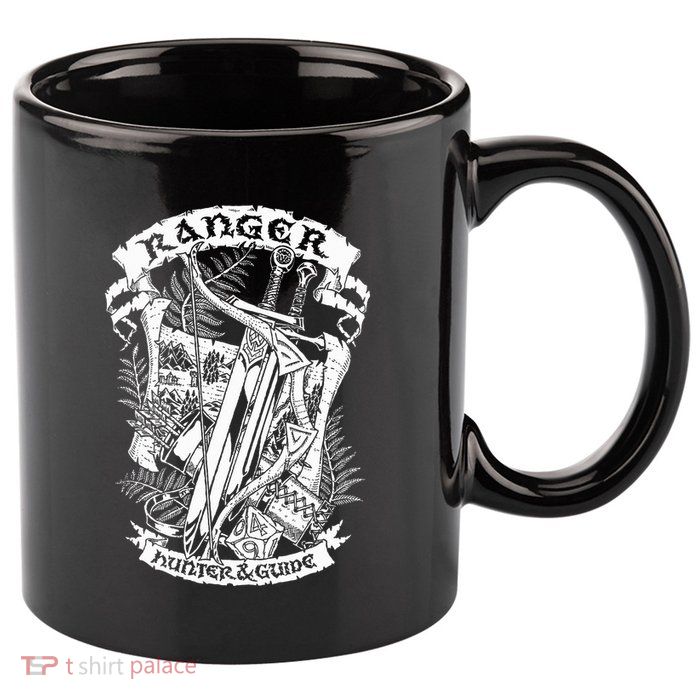 Fantasy Roleplaying Game Ranger 11oz C Handle Ceramic Mug