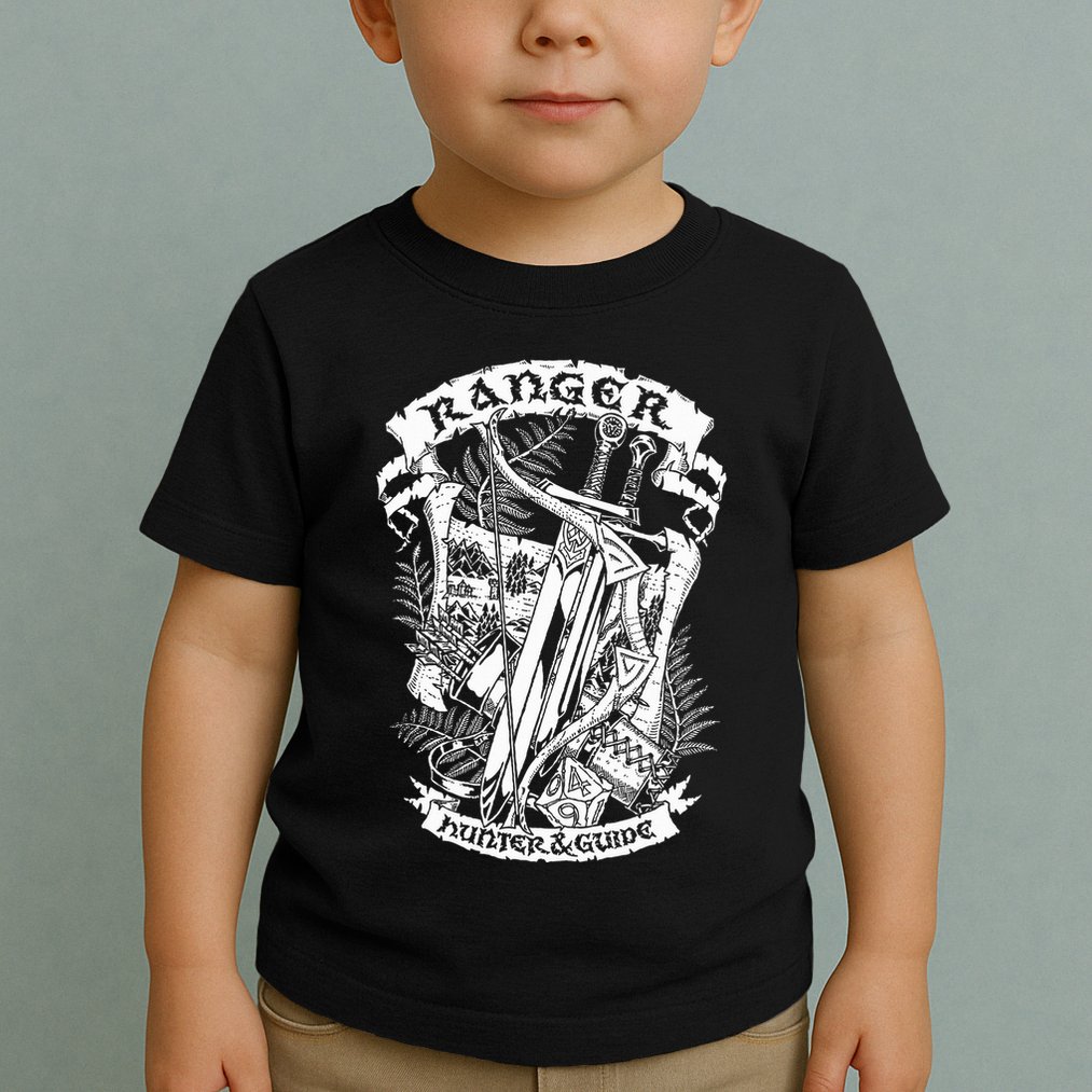 Fantasy Roleplaying Game Ranger Toddler T-Shirt