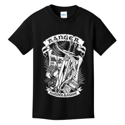 Fantasy Roleplaying Game Ranger Kids T-Shirt
