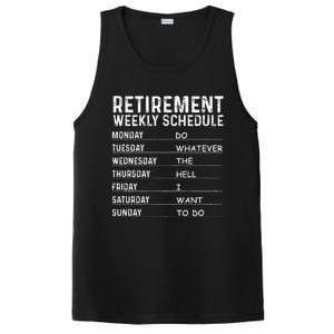 Funny Retirement Gift For Women Cool Retired Retiree PosiCharge Competitor Tank