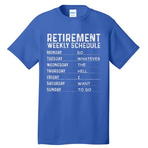 Funny Retirement Gift For Women Cool Retired Retiree Tall T-Shirt