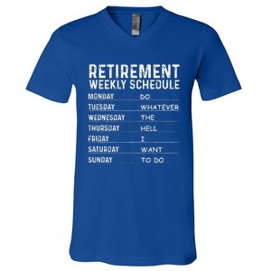 Funny Retirement Gift For Women Cool Retired Retiree V-Neck T-Shirt