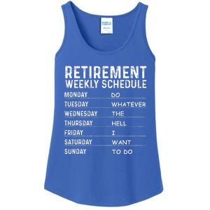 Funny Retirement Gift For Women Cool Retired Retiree Ladies Essential Tank