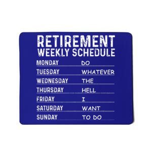 Funny Retirement Gift For Women Cool Retired Retiree Mousepad