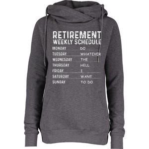 Funny Retirement Gift For Women Cool Retired Retiree Womens Funnel Neck Pullover Hood