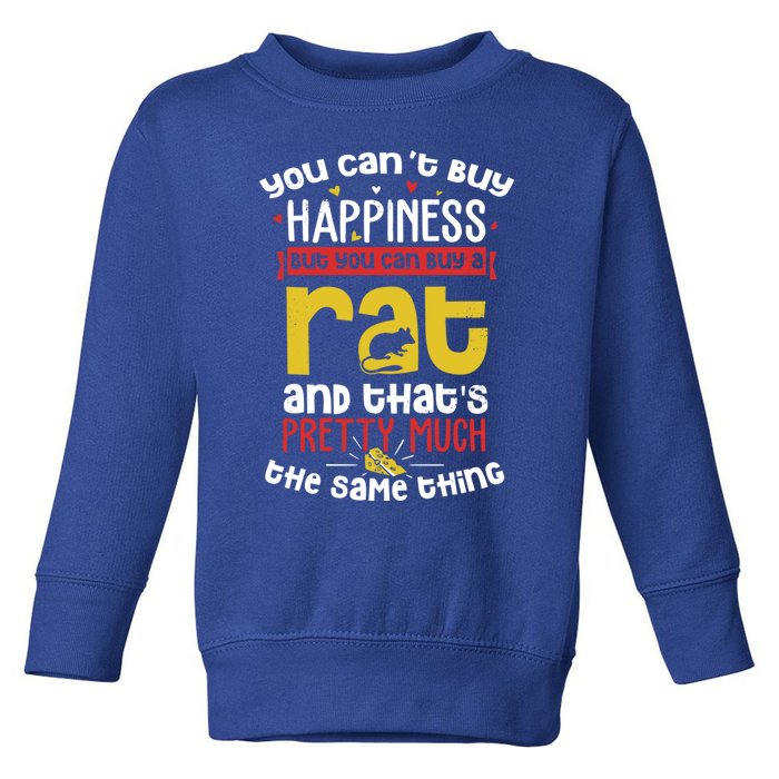 Funny Rat Gift For Big Time Rat Fans And Rat Owners Great Gift Toddler Sweatshirt