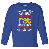 Funny Rat Gift For Big Time Rat Fans And Rat Owners Great Gift Toddler Long Sleeve Shirt