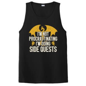 Funny RPG Gamer I'm Not Procrastinating I'm Doing Side Quest PosiCharge Competitor Tank