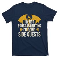 Funny RPG Gamer I'm Not Procrastinating I'm Doing Side Quest T-Shirt