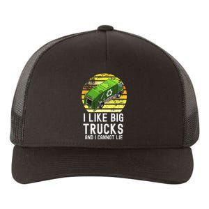 Funny Recycling Garbage Trash Truck 5T 4T 3T 2T Yupoong Adult 5-Panel Trucker Hat