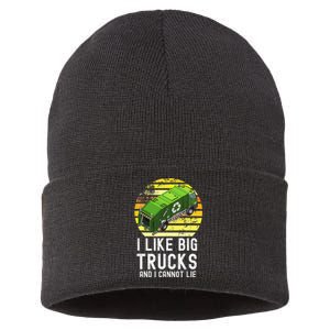 Funny Recycling Garbage Trash Truck 5T 4T 3T 2T Sustainable Knit Beanie