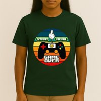 Funny Retro Game Over Gamer T-Shirt