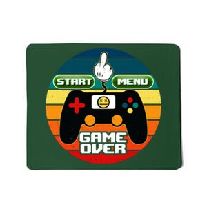 Funny Retro Game Over Gamer Mousepad