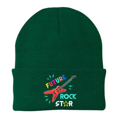 Future Rockstar Guitar Music Knit Cap Winter Beanie