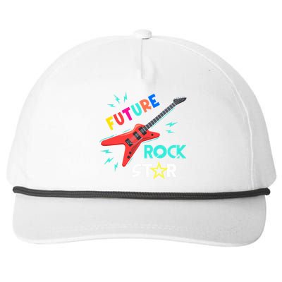 Future Rockstar Guitar Music Snapback Five-Panel Rope Hat