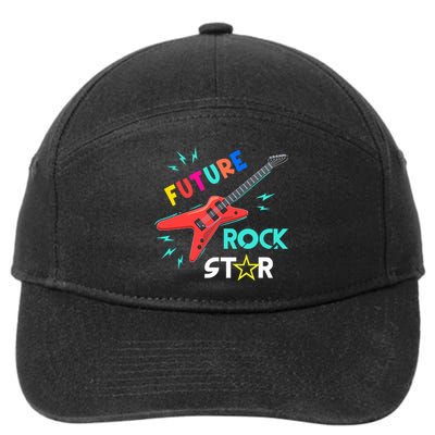 Future Rockstar Guitar Music 7-Panel Snapback Hat