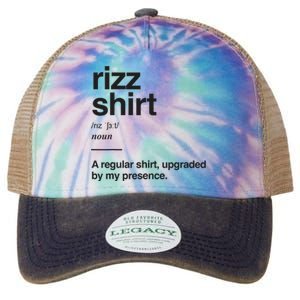 Funny Rizz Gen Z Gen Alpha Slang Charisma Meme Rizz Legacy Tie Dye Trucker Hat