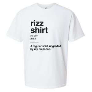 Funny Rizz Gen Z Gen Alpha Slang Charisma Meme Rizz Sueded Cloud Jersey T-Shirt