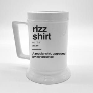 Funny Rizz Gen Z Gen Alpha Slang Charisma Meme Rizz Beer Stein