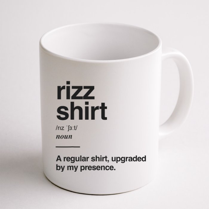 Funny Rizz Gen Z Gen Alpha Slang Charisma Meme Rizz Coffee Mug