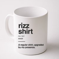 Funny Rizz Gen Z Gen Alpha Slang Charisma Meme Rizz Coffee Mug