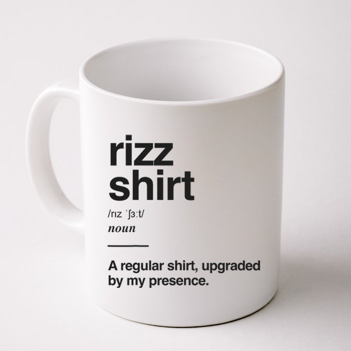 Funny Rizz Gen Z Gen Alpha Slang Charisma Meme Rizz Coffee Mug