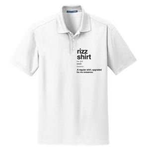 Funny Rizz Gen Z Gen Alpha Slang Charisma Meme Rizz Dry Zone Grid Polo