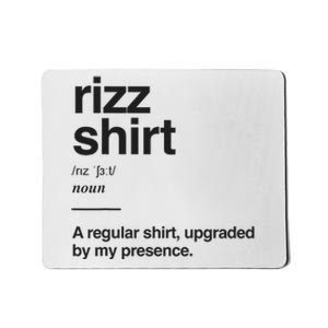 Funny Rizz Gen Z Gen Alpha Slang Charisma Meme Rizz Mousepad