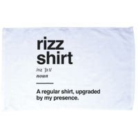 Funny Rizz Gen Z Gen Alpha Slang Charisma Meme Rizz Microfiber Hand Towel