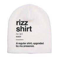 Funny Rizz Gen Z Gen Alpha Slang Charisma Meme Rizz Short Acrylic Beanie