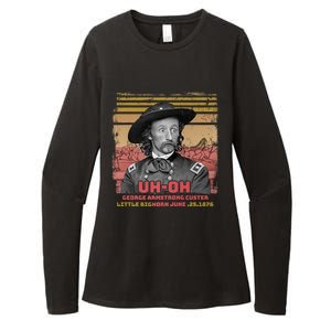 Funny Reaction George Armstrong Custer Little Bighorn Womens CVC Long Sleeve Shirt