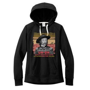 Funny Reaction George Armstrong Custer Little Bighorn Women's Fleece Hoodie