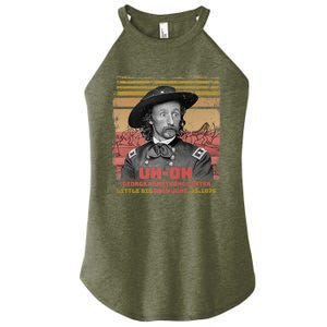 Funny Reaction George Armstrong Custer Little Bighorn Women's Perfect Tri Rocker Tank