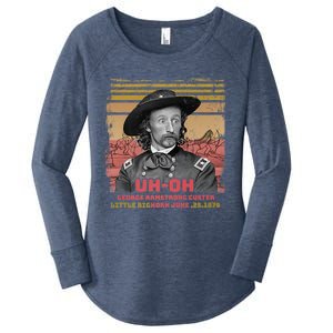 Funny Reaction George Armstrong Custer Little Bighorn Women's Perfect Tri Tunic Long Sleeve Shirt