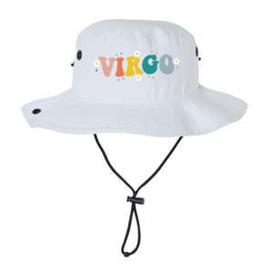 Floral Retro Groovy Virgo Astrology Zodiac Sign Gift Legacy Cool Fit Booney Bucket Hat