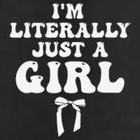 Funny Retro Groovy IM Literally Just A Girl Cool Comfort Performance Bucket Hat