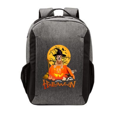 Funny Red Heeler Spooky Halloween Vector Backpack