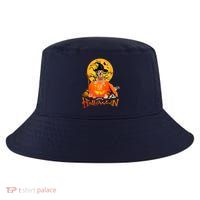 Funny Red Heeler Spooky Halloween Cool Comfort Performance Bucket Hat