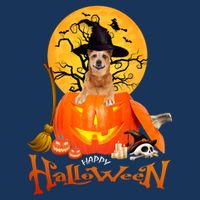 Funny Red Heeler Spooky Halloween Visor